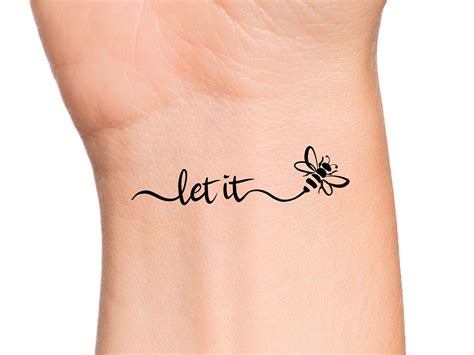 let it be tatuaje|Let It Be Tattoo Meaning: Uncovering Its Hidden。